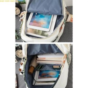 Q81A School Plecak z uroczą książkę z książkami turystycznej dla nastolatków dla nastolatków - AliExpress 1501